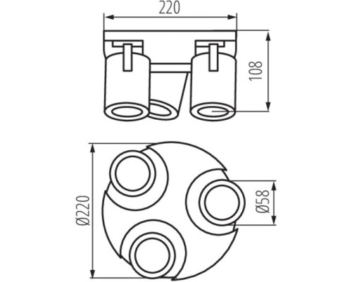Спот LAURIN 29126 Kanlux