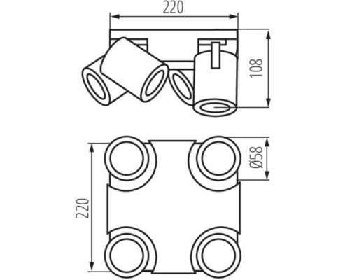 Спот LAURIN 29128 Kanlux