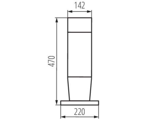 Наземный фонарь INVO 29171 Kanlux