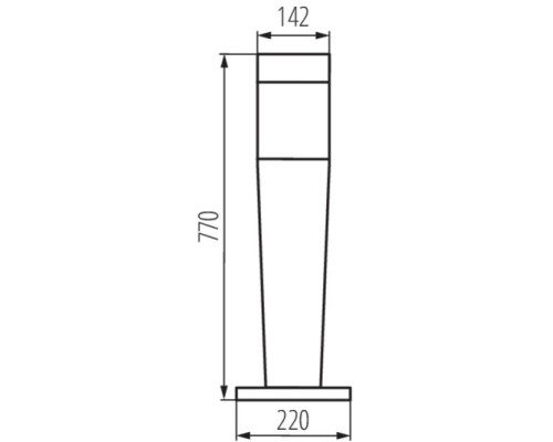 Наземный фонарь INVO 29172 Kanlux