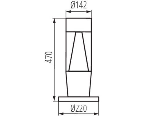 Наземный фонарь INVO 29175 Kanlux