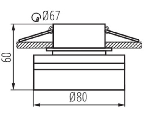 Точечный светильник GOVIK-ST 29238 Kanlux