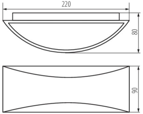 Настенный светильник уличный BISO 29261 Kanlux