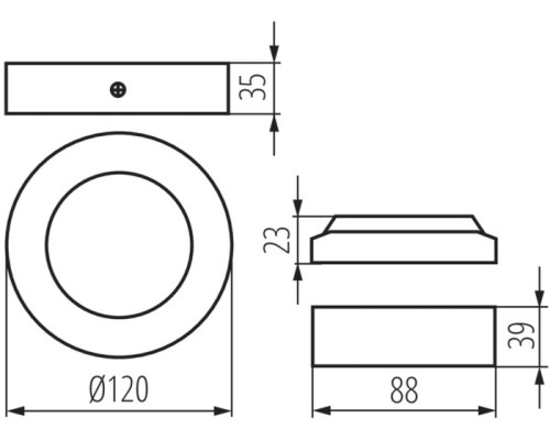 Точечный светильник CARSA 33530 Kanlux