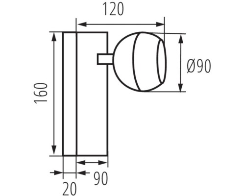 Спот GALOBA 33673 Kanlux