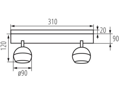 Спот GALOBA 33675 Kanlux