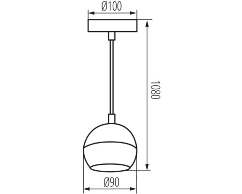 Подвесной светильник GALOBA 33682 Kanlux