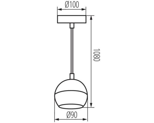 Подвесной светильник GALOBA 33683 Kanlux