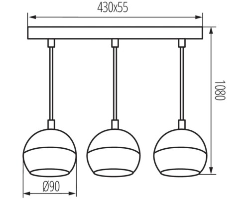 Подвесной светильник GALOBA 33684 Kanlux