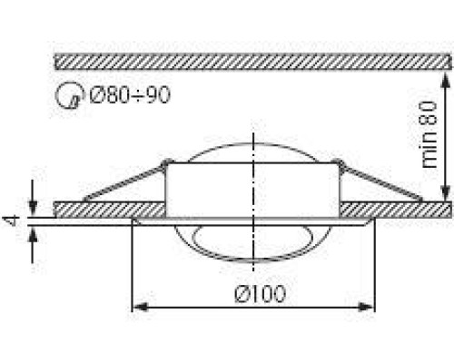 Точечный светильник ARGUS 337 Kanlux
