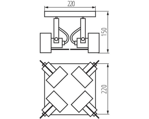Спот SONDA 34928 Kanlux
