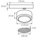 Трековый светильник BTL 35661 Kanlux