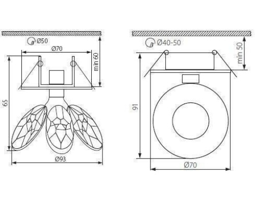 Точечный светильник PEYO 8660 Kanlux