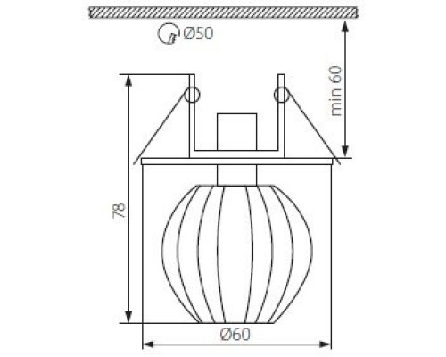 Точечный светильник HOLY 8663 Kanlux