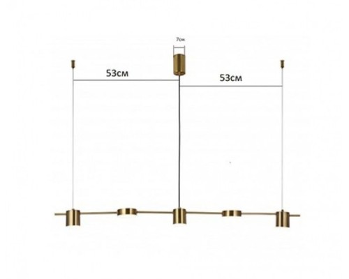 Подвесной светильник Карин 07624-5,19 Kink Light