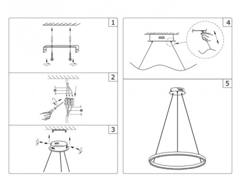 Подвесной светильник Тор 08213,19A(3000K) Kink Light