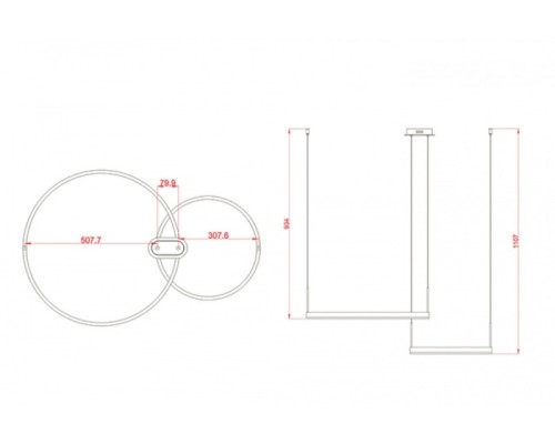 Подвесной светильник Тор 08219,33P(3000K) Kink Light