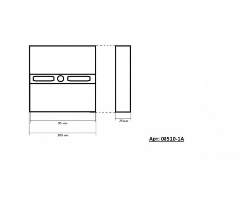 Подвесной светильник Аква 08510-1A(4000К) Kink Light