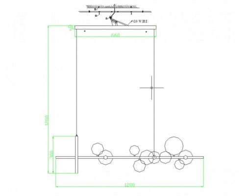 Подвесной светильник Иона 09408-10,19 Kink Light