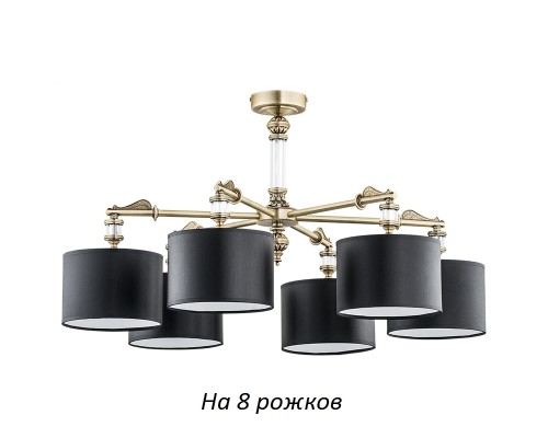 Потолочная люстра Merano New MER-PL-8(P/A) Kutek