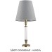 Интерьерная настольная лампа Napoli-new NAP-LG-1(N/A)300 Kutek