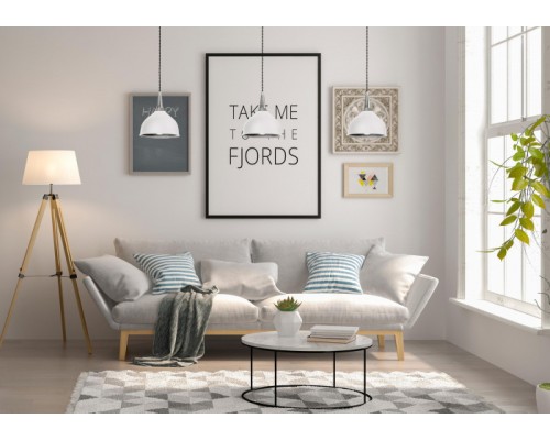 Подвесной светильник Niko 512/1 BIA Lampex