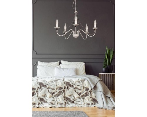 Подвесная люстра Monic 519/5 BIA Lampex