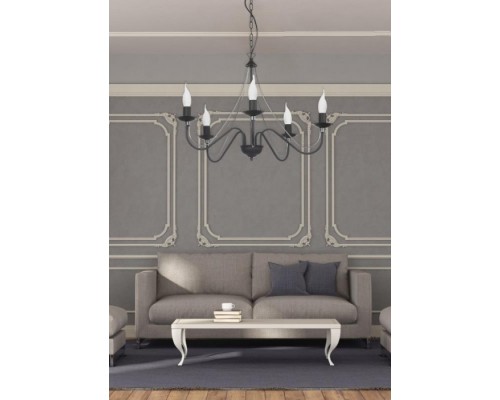 Подвесная люстра Monic 519/5 CZA Lampex