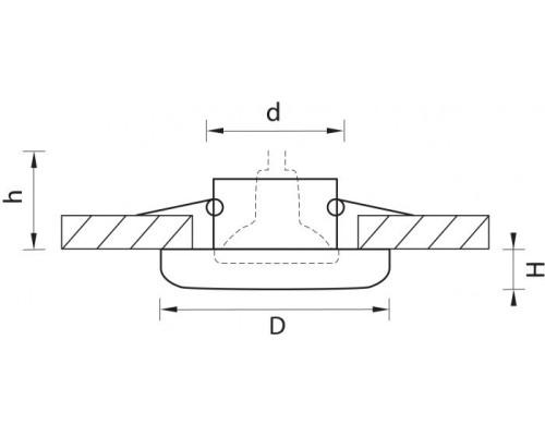 Точечный светильник Anello 002230 Lightstar