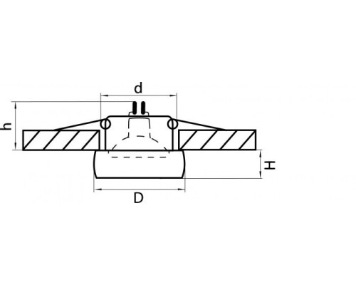 Точечный светильник TONDO 006201 Lightstar
