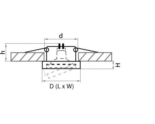 Точечный светильник MATTONI 006234 Lightstar