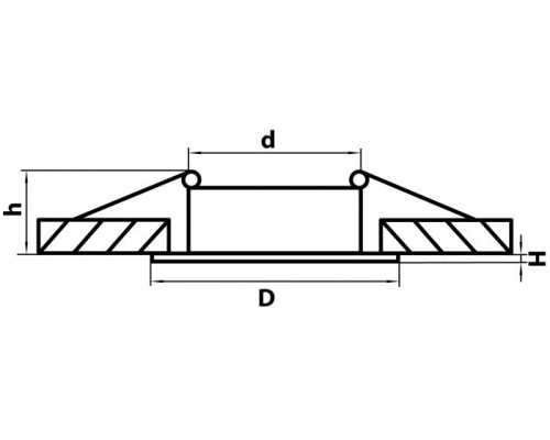 Точечный светильник LEVIGO 010010 Lightstar