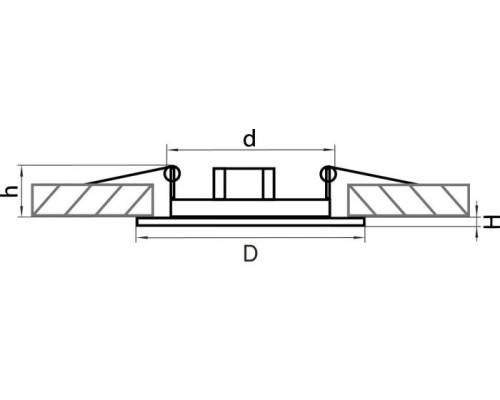 Точечный светильник Teso fix 011077 Lightstar