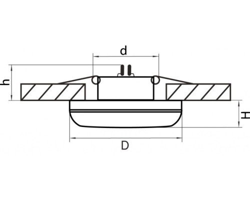Точечный светильник Piano mini 011270 Lightstar