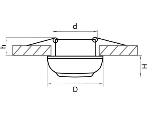 Точечный светильник OCULA 011816 Lightstar