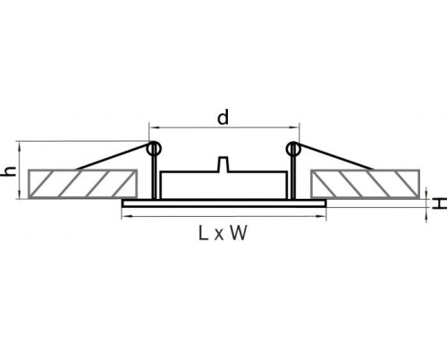 Точечный светильник Lega 16 011945 Lightstar