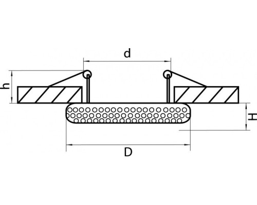 Точечный светильник MIRIADE 011996 Lightstar