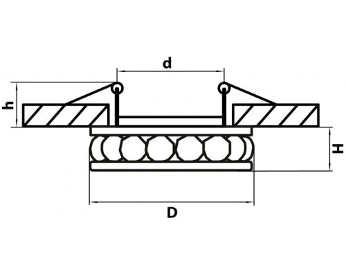 Точечный светильник Monilo 031704 Lightstar