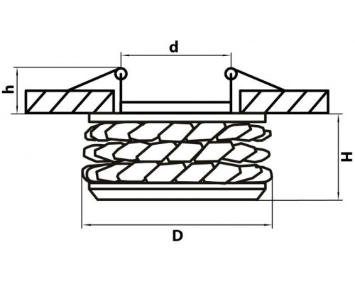 Точечный светильник ONORA 031804 Lightstar