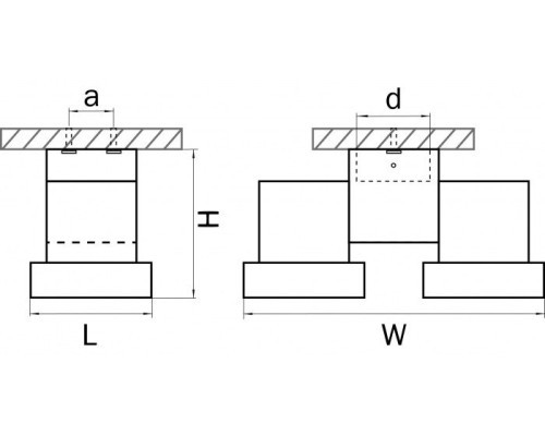 Точечный светильник Illumo X2 051030 Lightstar