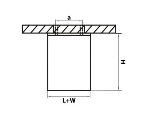 Точечный светильник MONOCCO 052139 Lightstar