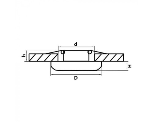 Точечный светильник MONDE 071057 Lightstar