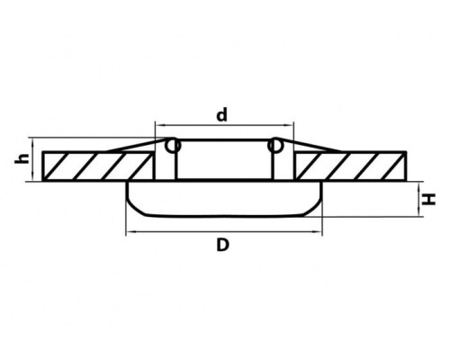 Точечный светильник MONDE 071077 Lightstar