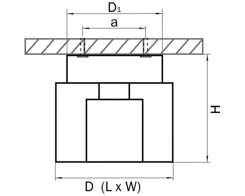 Точечный светильник TUBO 160104 Lightstar