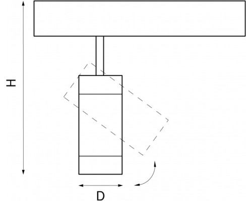 Трековый светильник Teta 205017 Lightstar