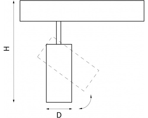 Трековый светильник Teta 205027 Lightstar
