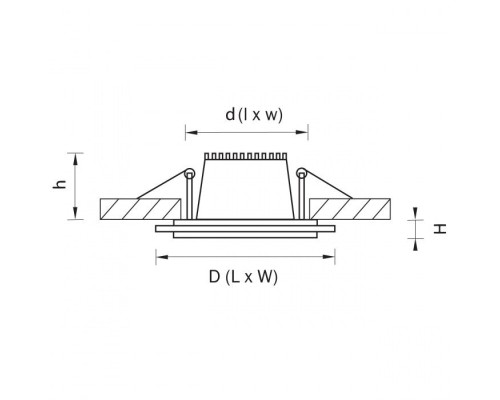 Точечный светильник Acri 212032 Lightstar