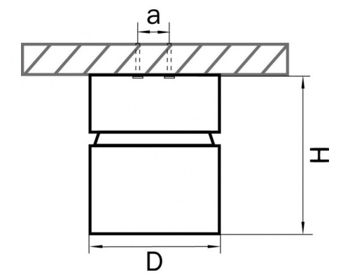Точечный светильник FORTE MURO 213857 Lightstar