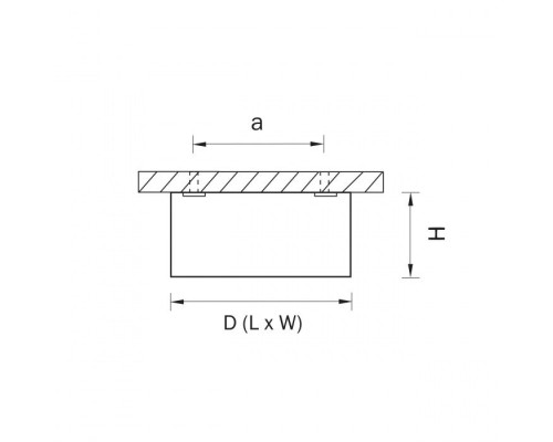 Точечный светильник ZOLLA 213927 Lightstar