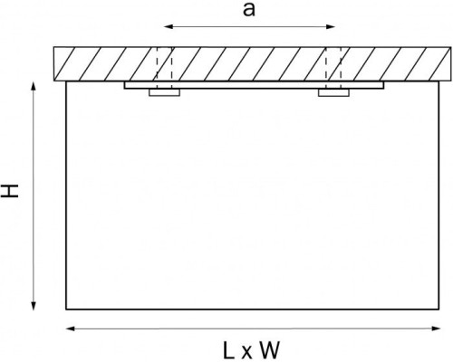 Точечный светильник Rullo 214867 Lightstar